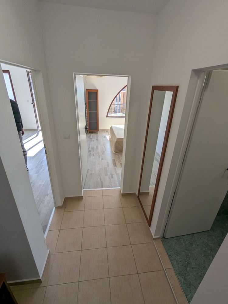 One-bedroom apartment with direct sea view in a luxury first-line complex in Aheloy