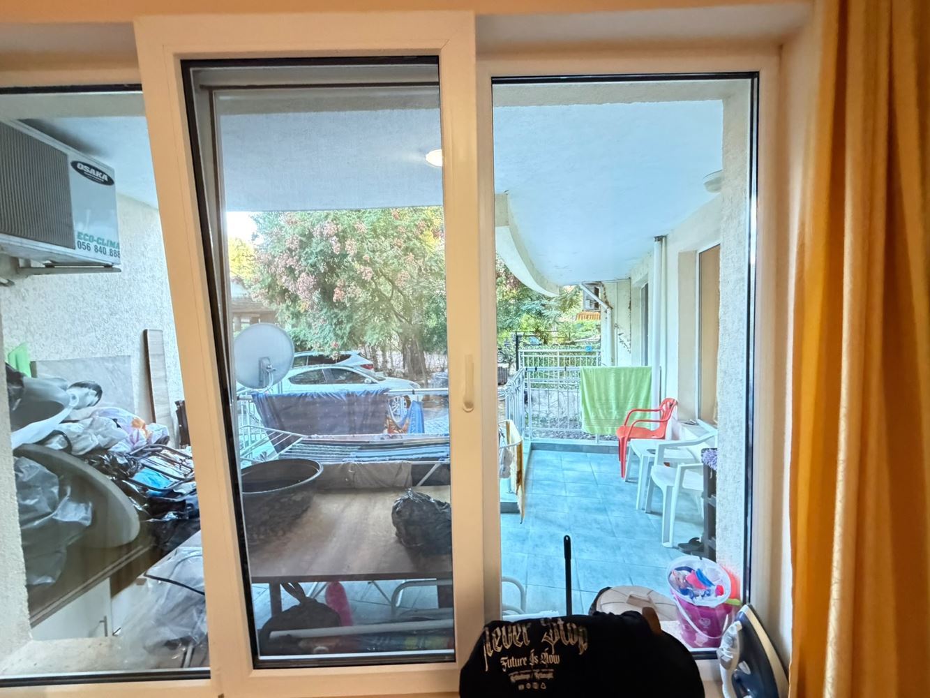 100 Metres from the Sea – Cosy One-Bedroom Apartment with a View of the Quiet Part of the Complex