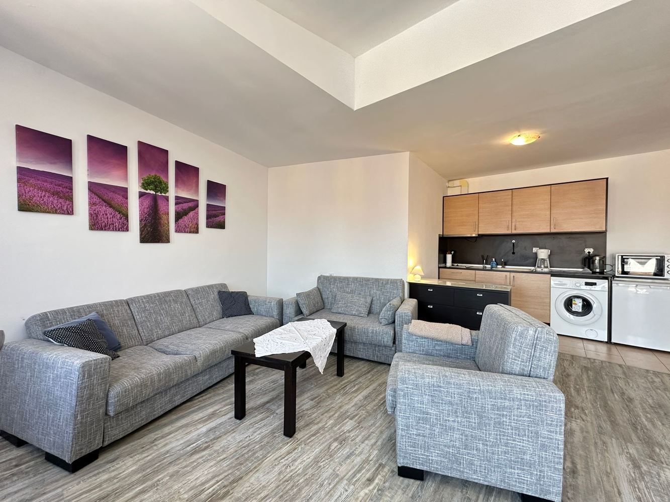 Apartment with One Bedroom on the First Line in Aheloy – Sea Atmosphere, Luxury Amenities and Ready Documents for the Deal