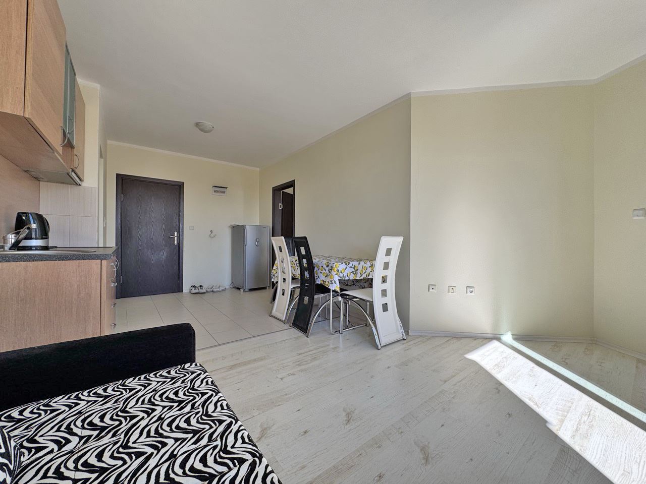 Furnished One-Bedroom Apartment with a Wonderful View of Sunny Beach