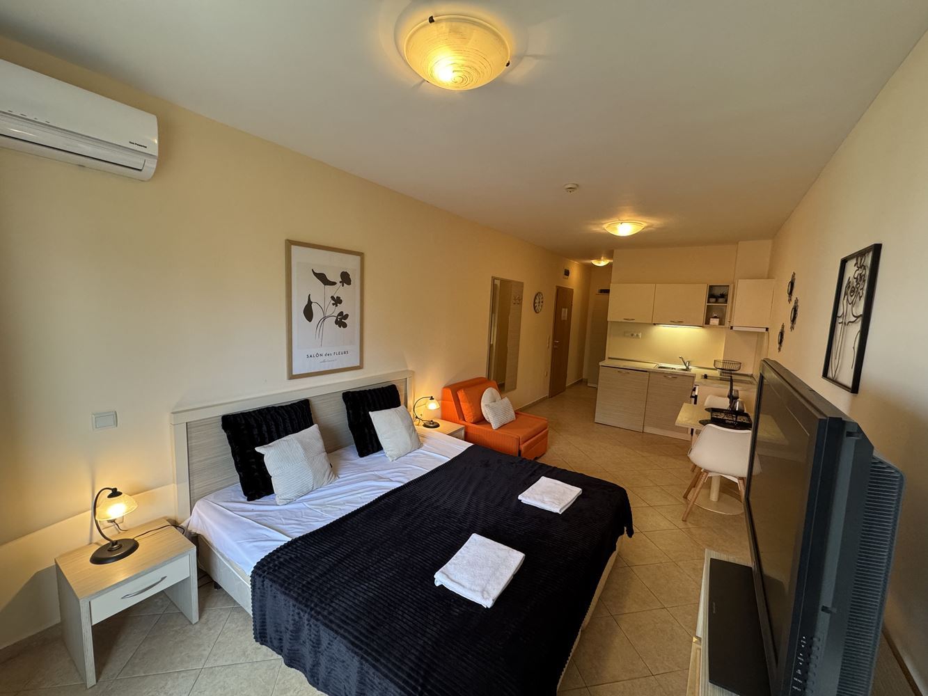 Studio in the Heart of Sunny Beach – 400 m from the Beach with Excellent Resort Infrastructure