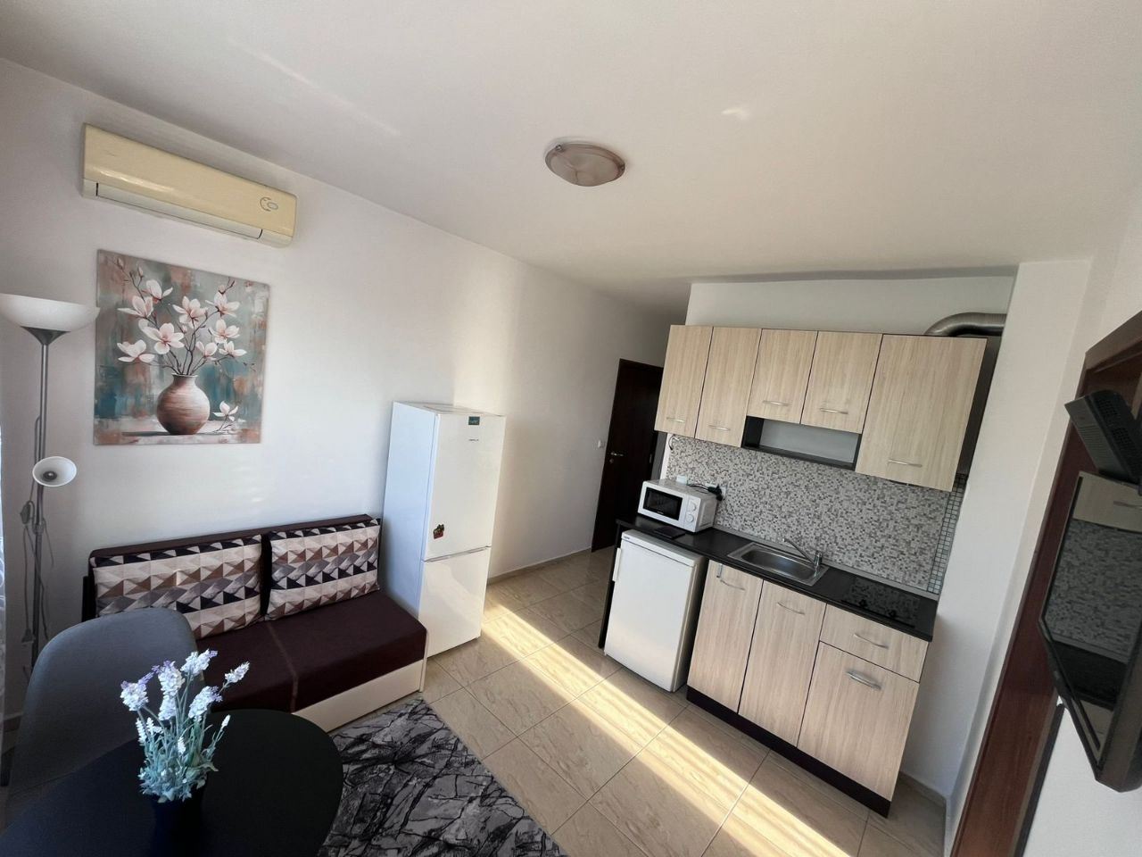 One-bedroom apartment 500 meters from the beach in Sunny Beach – ready to move in