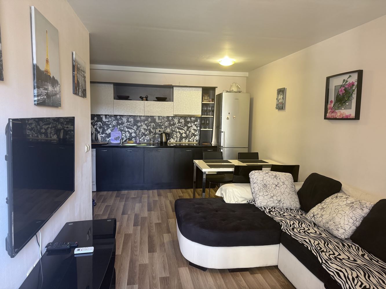One-bedroom apartment in the center of Sunny Beach – furnished, ground floor with excellent location