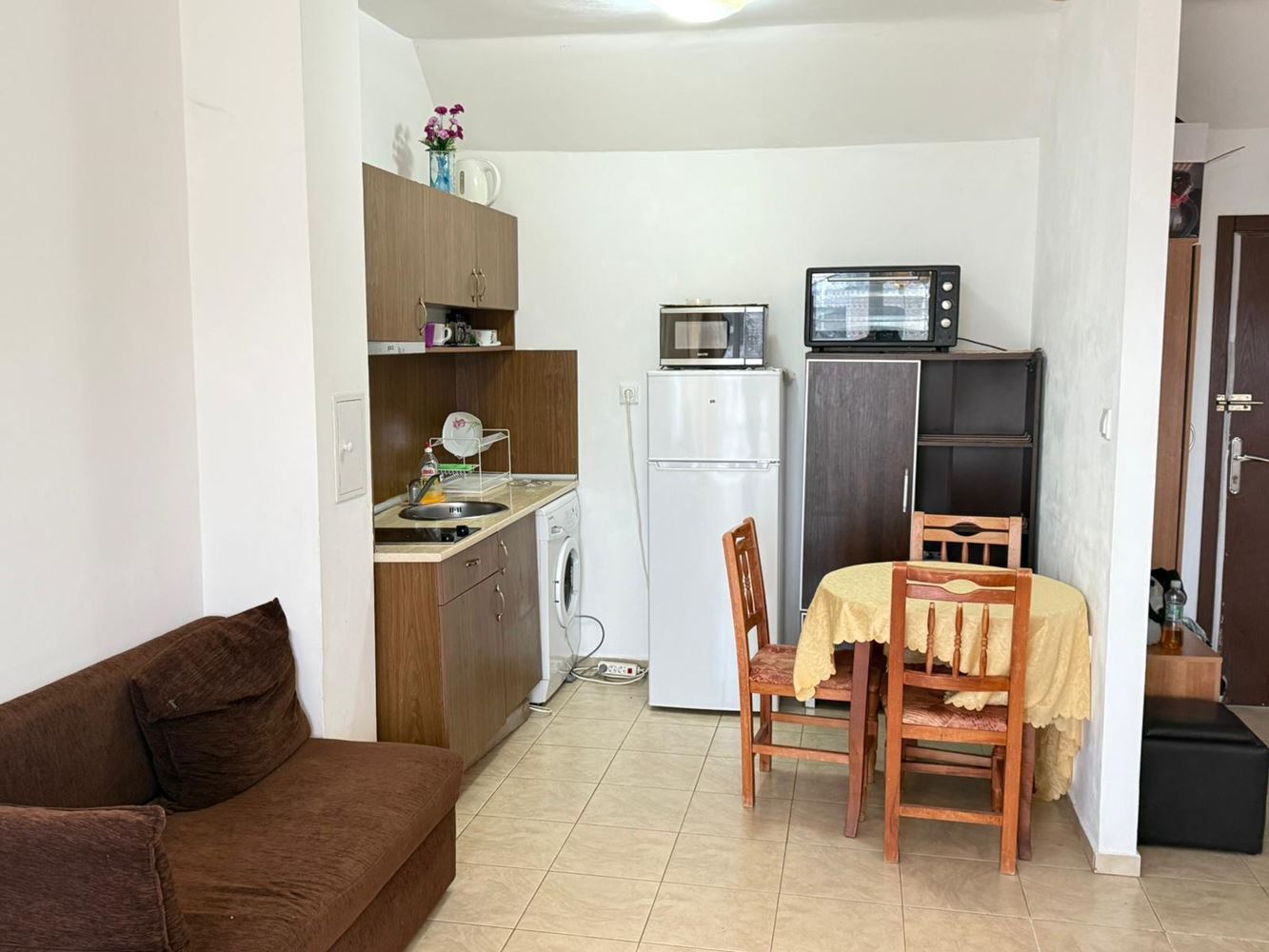 Two-room Apartment with Sea Panorama in Sveti Vlas – Excellent Investment in a Ready Property