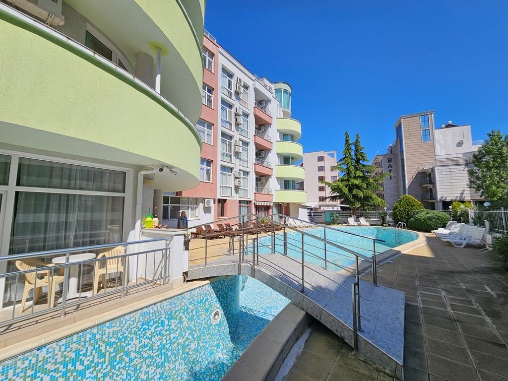 Spacious one-bedroom apartment in Sunny Beach – comfort and space in a well-maintained complex
