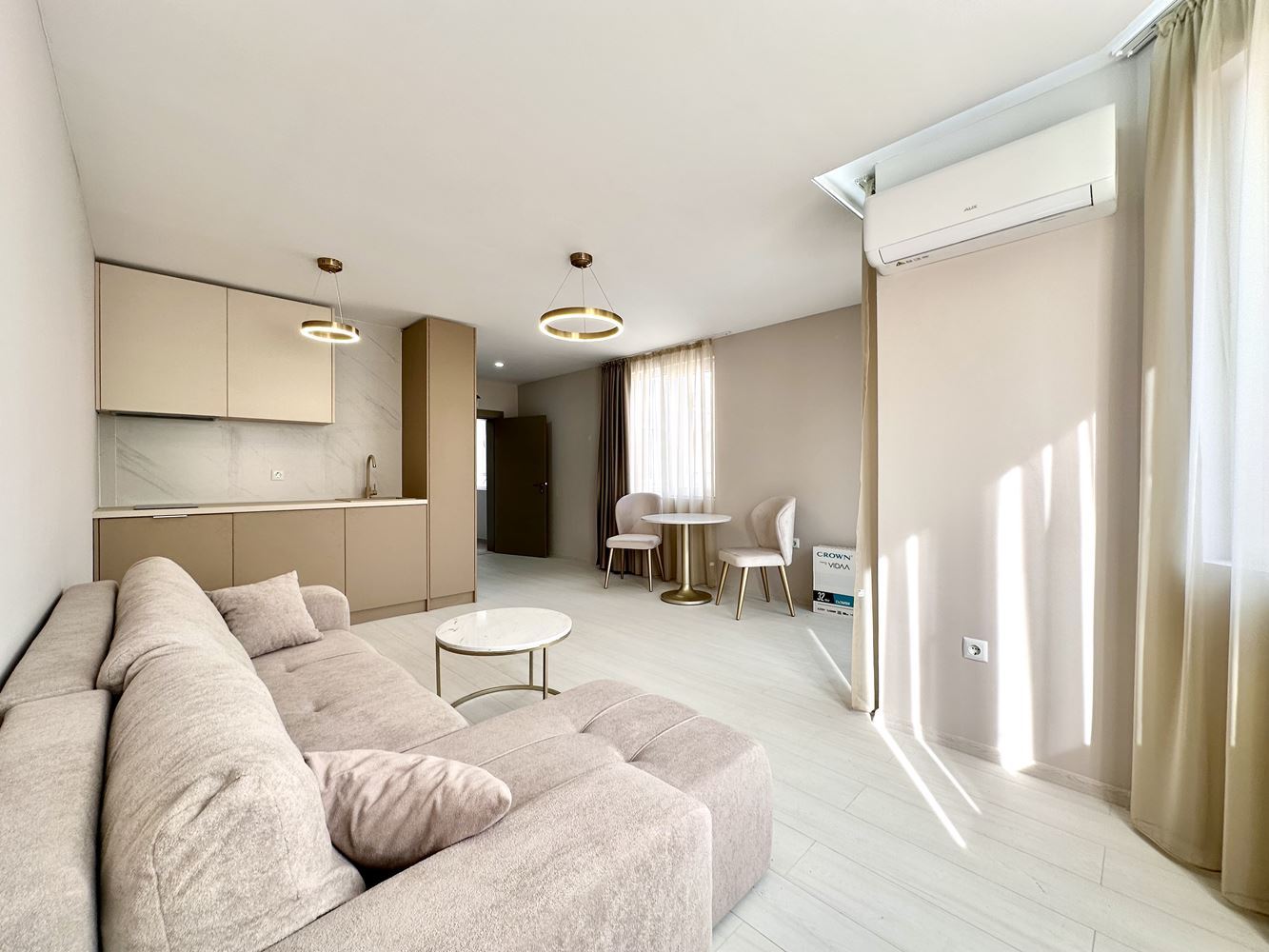 Cozy one-bedroom apartment with pool and green area view in Sunny Beach – ready to use