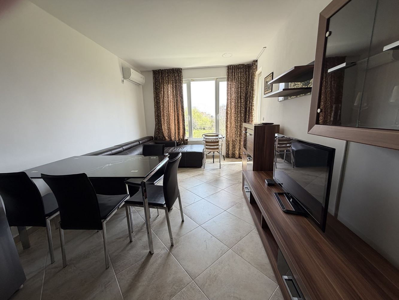 One-bedroom apartment steps from South Beach in Ravda – no maintenance fee