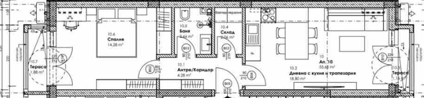 Panoramic apartment with one bedroom in a modern boutique building – an investment in the future in Meden Rudnik, Zone B