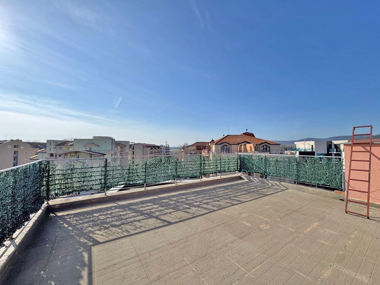 Luxury penthouse in Sunny Beach with an impressive panoramic terrace and excellent location