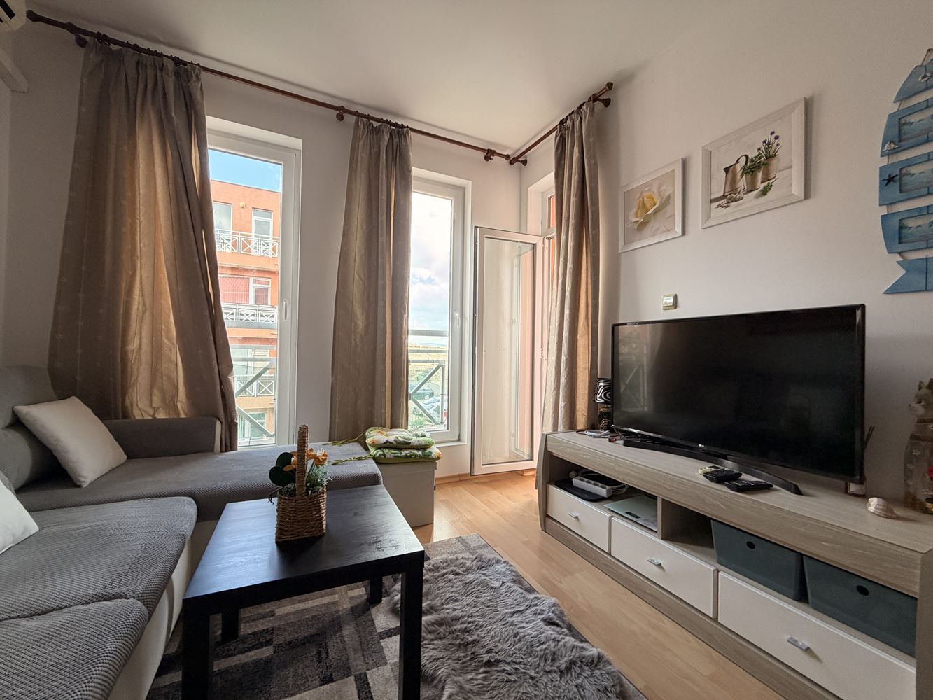 Small apartment, great opportunity – ready one-bedroom apartment near Sunny Beach