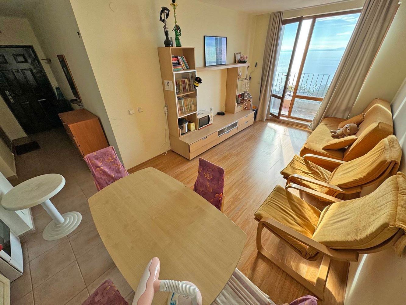 Spacious Two-Bedroom Apartment with Sea and Mountain Panorama – Ready to Move In