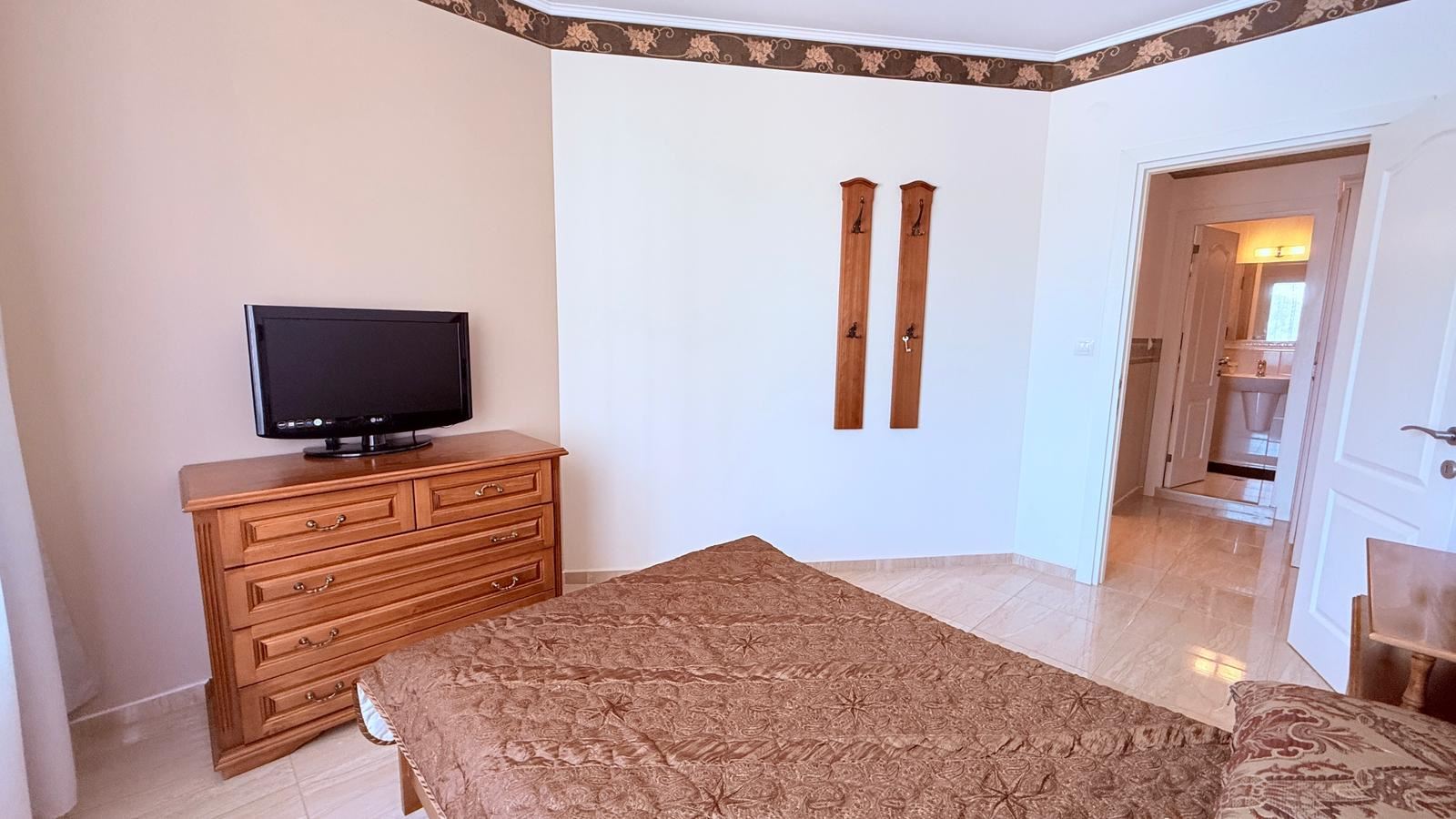 Luxury two-bedroom apartment in a complex in Nessebar – 200 meters from the beach, pool and garden view