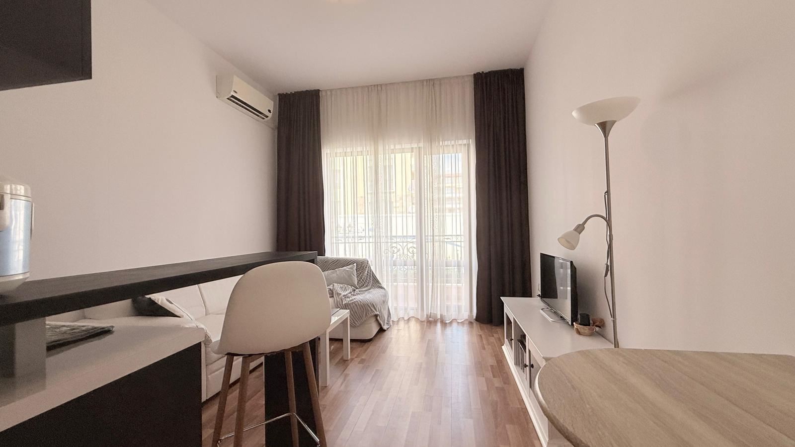 Cozy studio in Sunny Beach – fully furnished, with a small garden and excellent rental potential