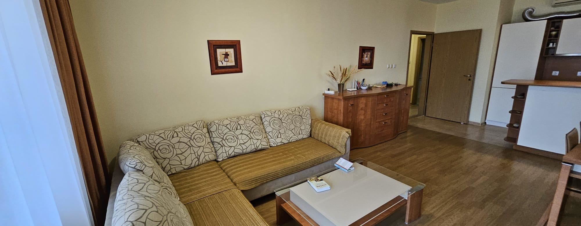 Luxury and space right by the beach – two-bedroom apartment in Ravda, 50 meters from the sea