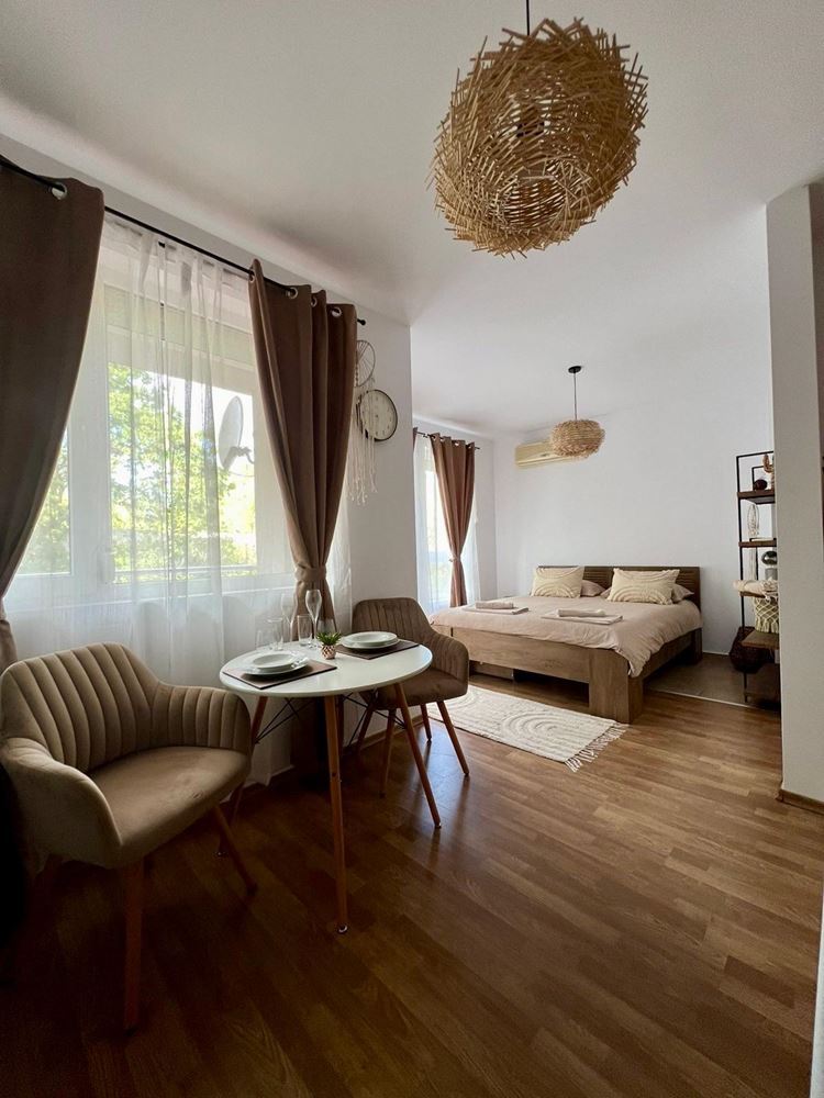 Cozy studio in Ravda with a low maintenance fee – residential building with a swimming pool