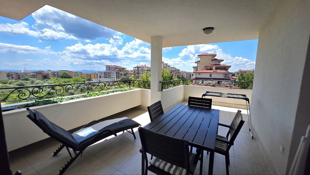 Spacious Two-Bedroom Apartment with Partial Sea View in a Prestigious Complex in Nessebar – Ready for Its New Owners
