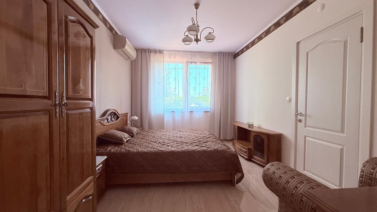 Luxury two-bedroom apartment in a complex in Nessebar – 200 meters from the beach, pool and garden view