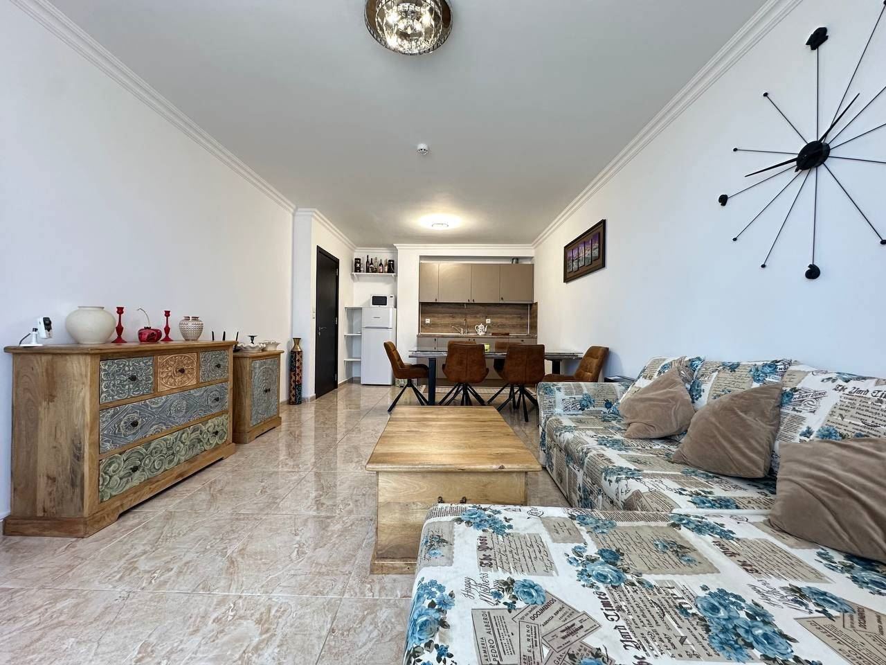 Two-Bedroom Apartment with Sea View 200 m from the Beach in Sveti Vlas