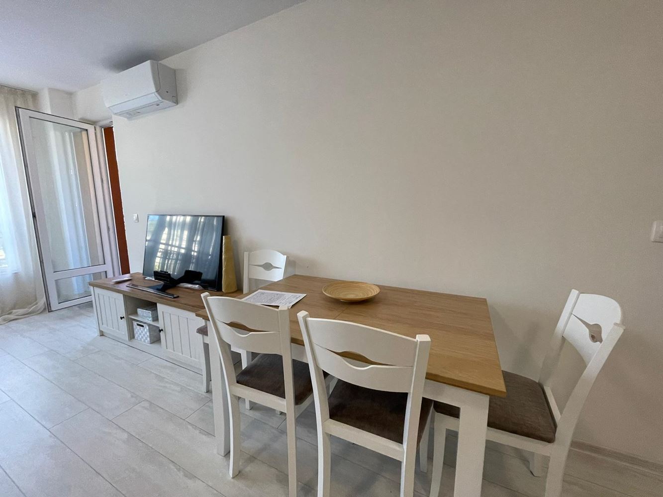 Furnished One-Bedroom Apartment without Maintenance Fee in Sarafovo