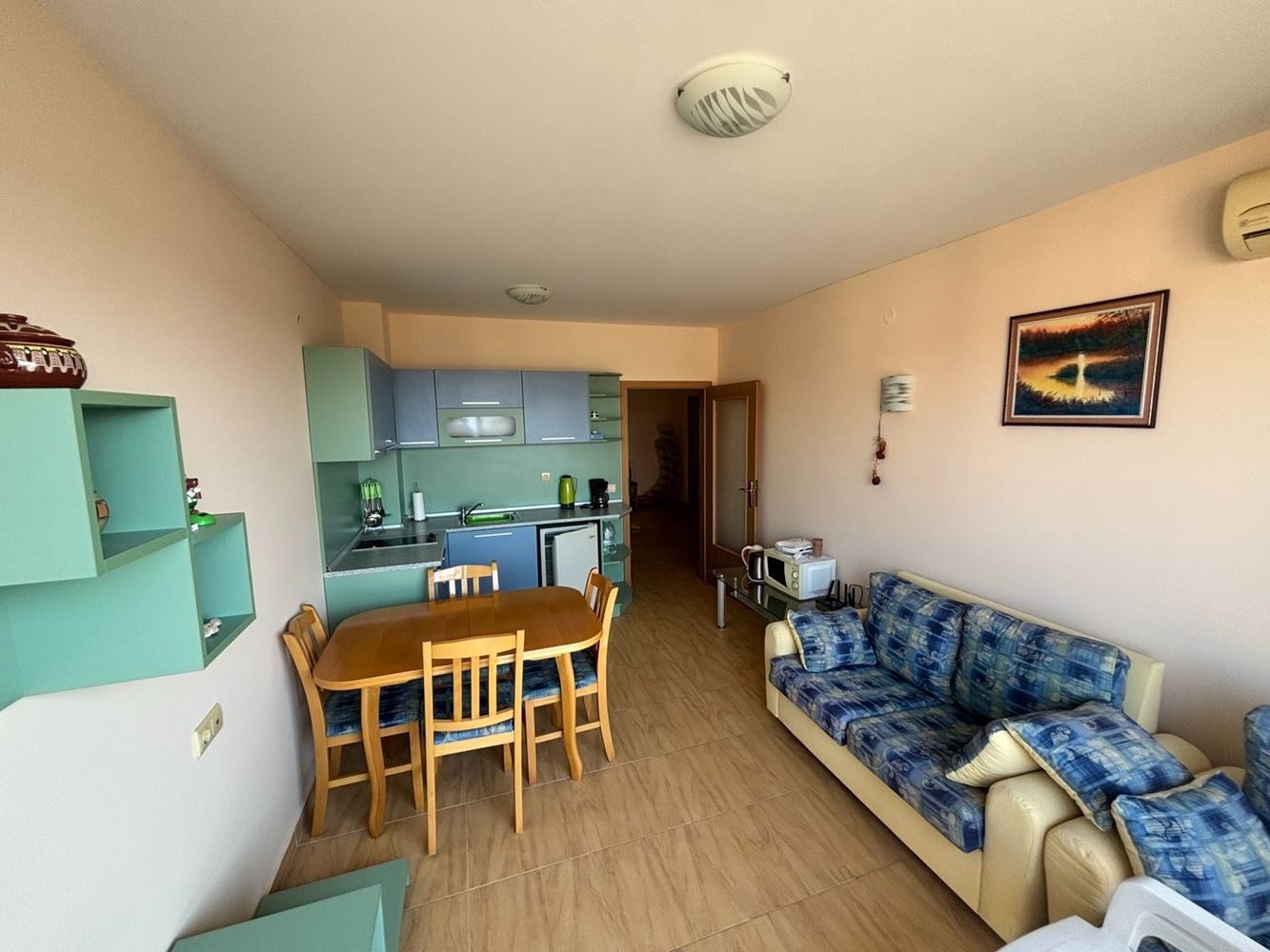 One-Bedroom Apartment with Partial Sea View – Just a 3-Minute Walk from the Beach in Sveti Vlas