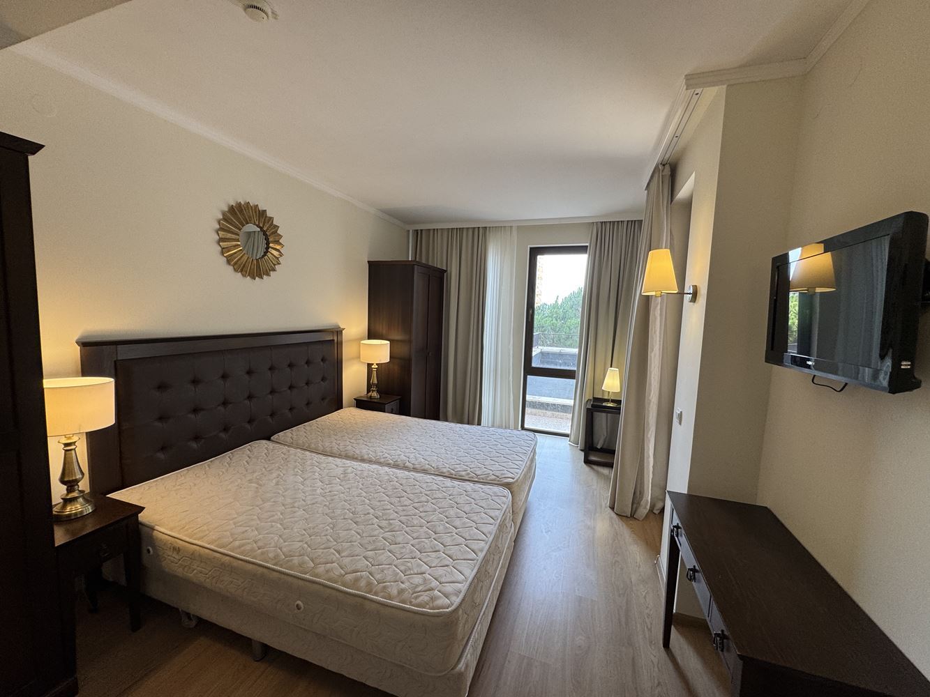 Spacious One-Bedroom Apartment with a Large Terrace, 50 Metres from the Beach in Sunny Beach