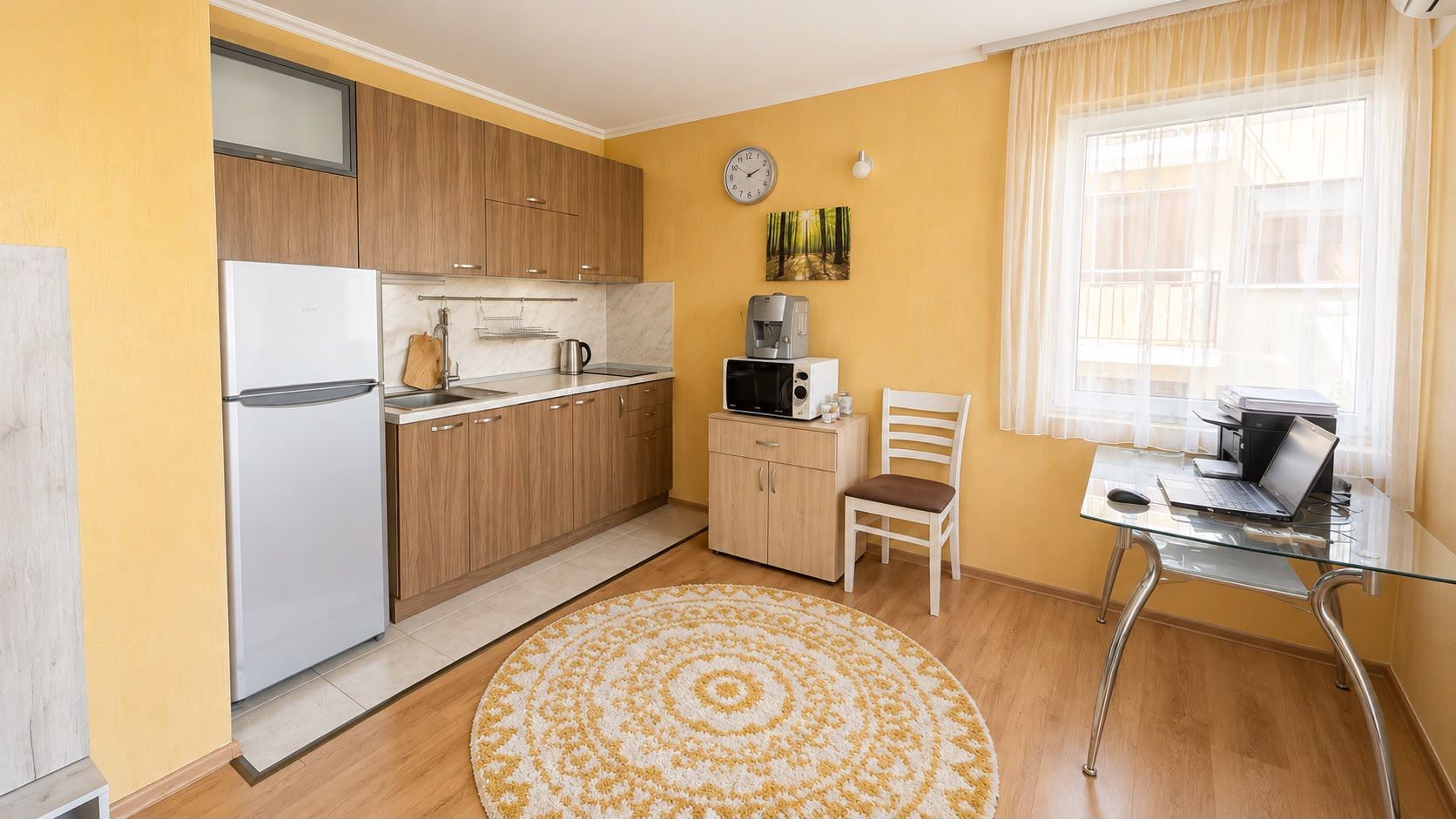 Ready-to-Move-In One-Bedroom Apartment in Sarafovo – Furnished, with a Convenient Location for Year-Round Living