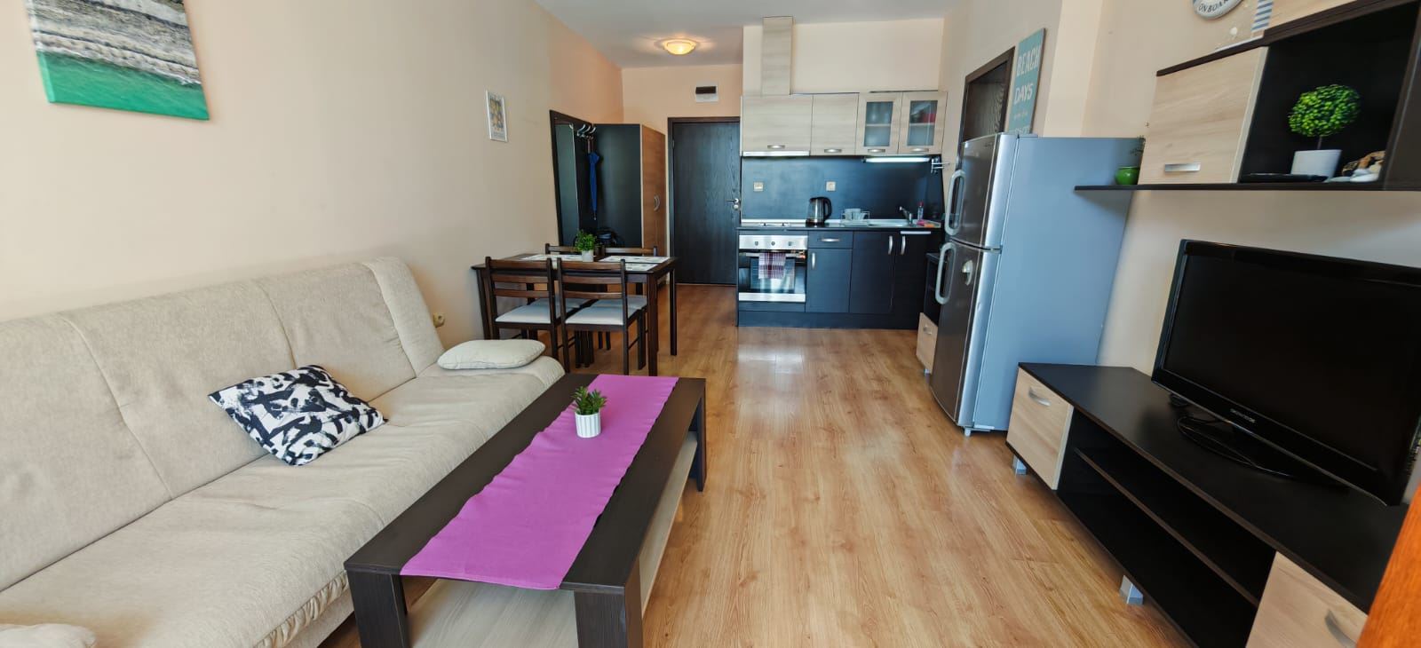 Excellent Opportunity in Sveti Vlas – Furnished One-Bedroom Spacious Apartment Close to the Beach