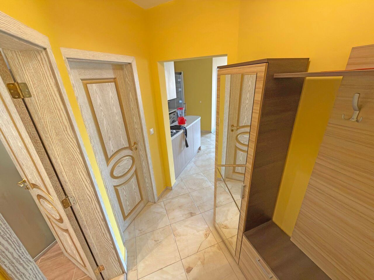 Three-Room Apartment with Sea Views, 200 Metres from the Beach in Pomorie