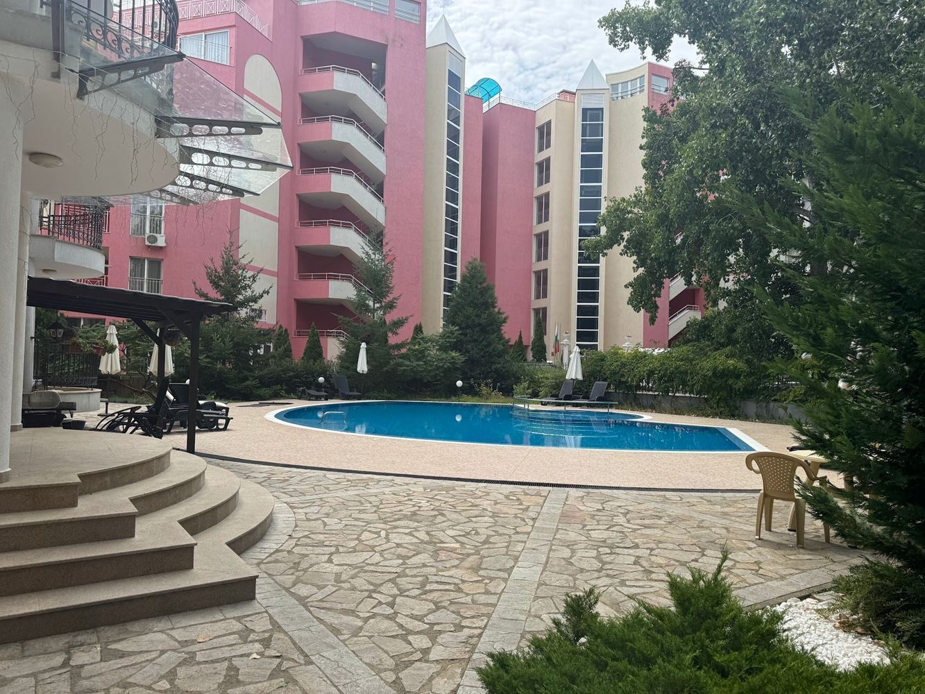 Cozy Studio 500 Meters from the Beach in Sunny Beach – Excellent Location and Ready for Use