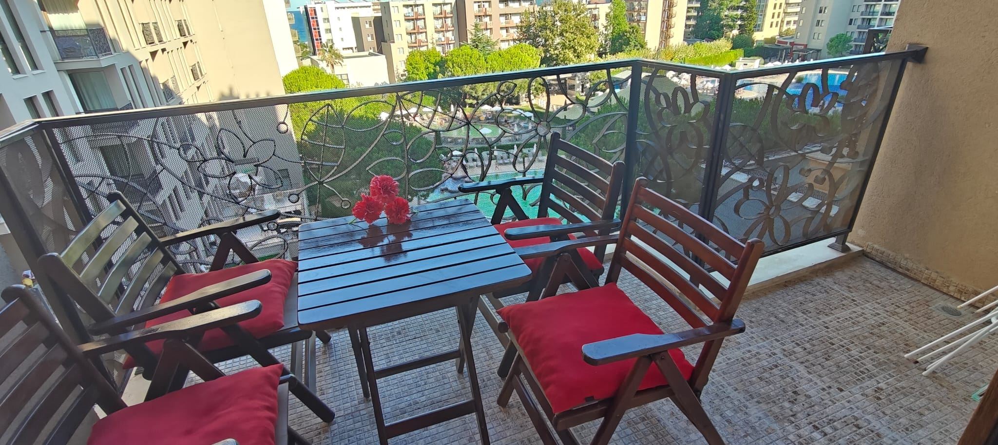 One-Bedroom Apartment with Pool View and Partial Sea View in Sunny Beach – Excellent Choice for Holidays and Investment