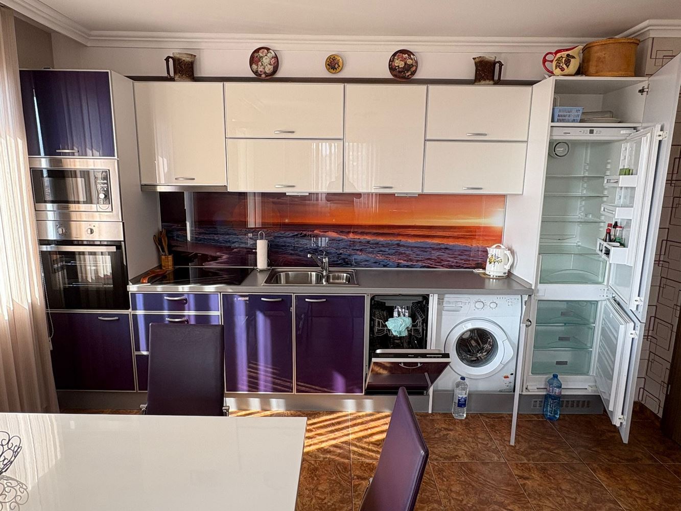 Three-room Apartment with Panoramic Sea View in Sveti Vlas – 200 m from the Beach