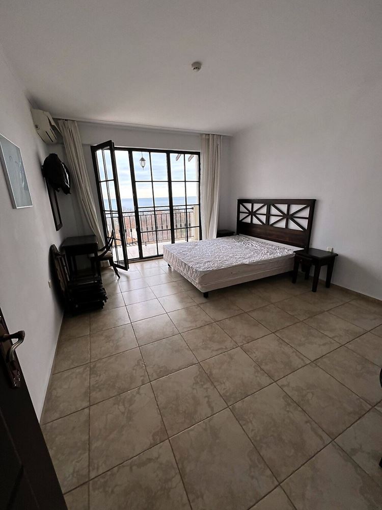 Two-Bedroom Apartment with Panoramic Sea and Pool Views – First Line by the Sea in Obzor!