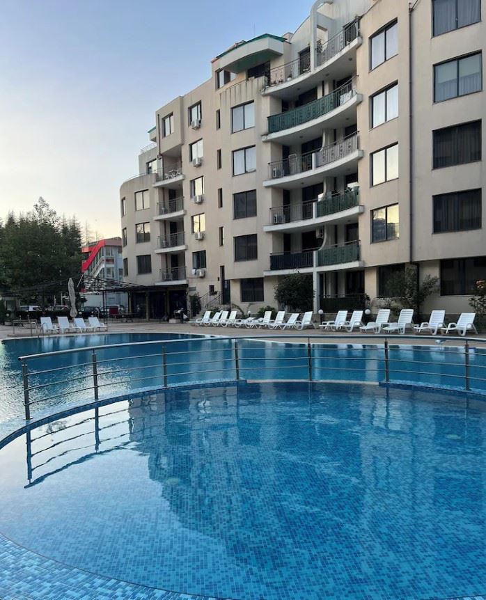Panoramic studio on the top floor in Sunny Beach – tranquility, space, and a sense of freedom