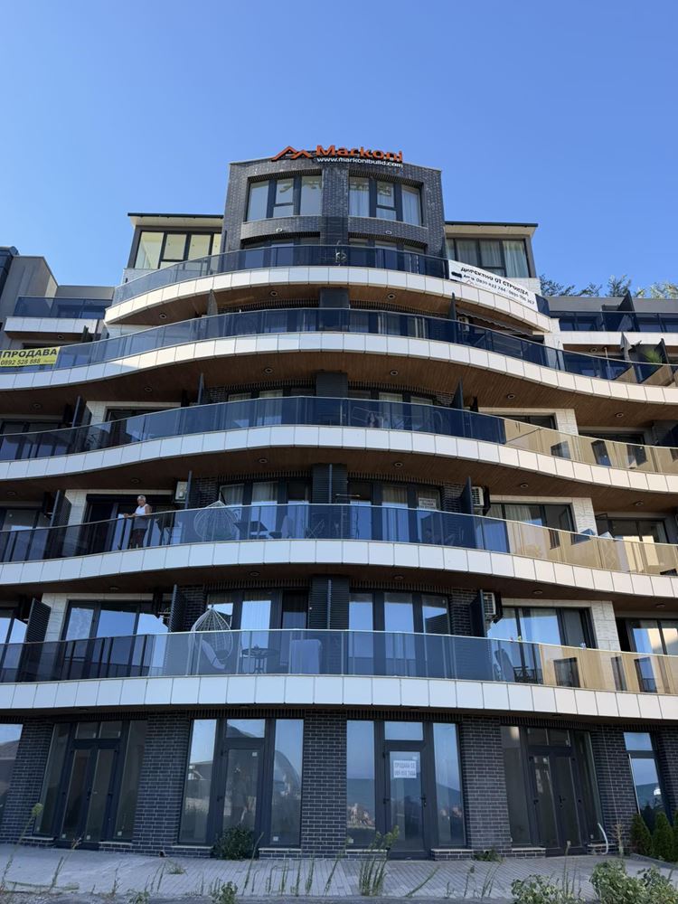 One-Bedroom Apartment on the First Line by the Sea in Pomorie – Modern Architecture, Sea Views, and an Excellent Location!