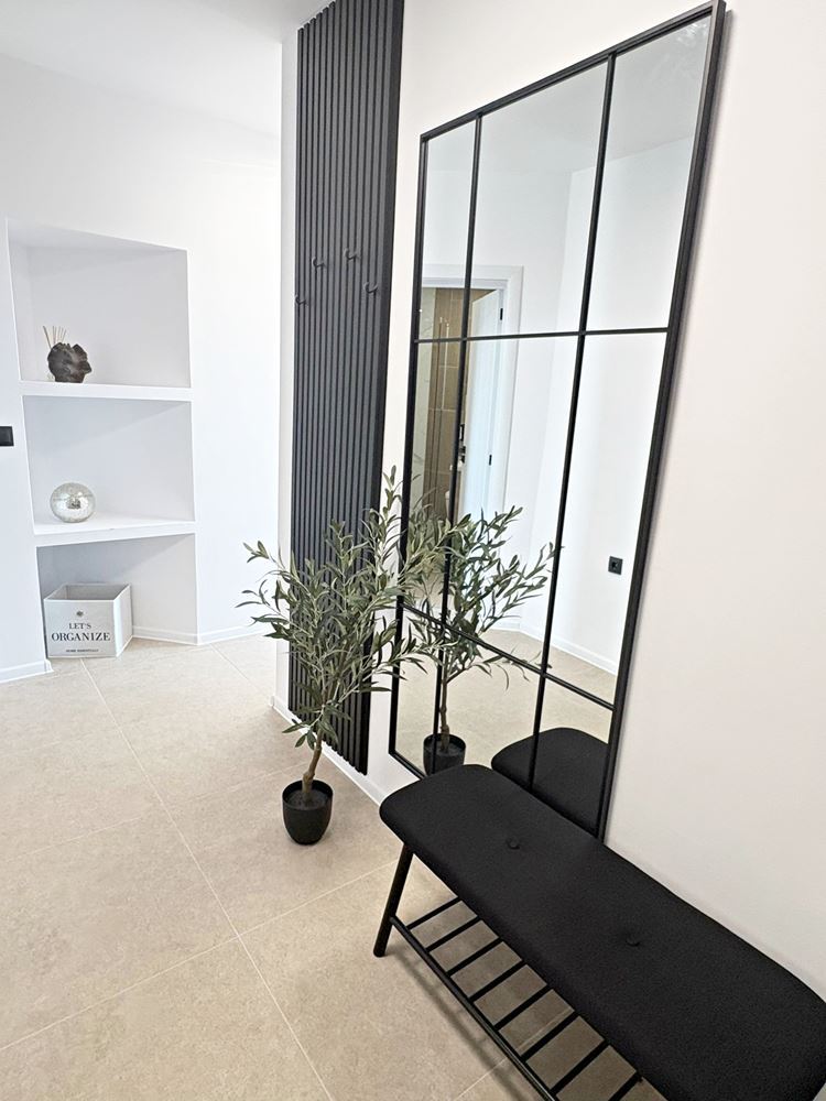 Two independent residential spaces with sea view in the center of Sveti Vlas – designer interior and private parking space