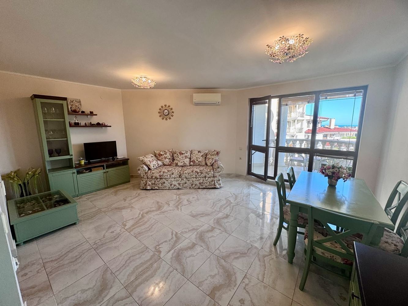 Spacious Two-Bedroom Apartment with Sea Panorama in a Prestigious Complex in Nessebar – Comfort, Space and Impressive Views