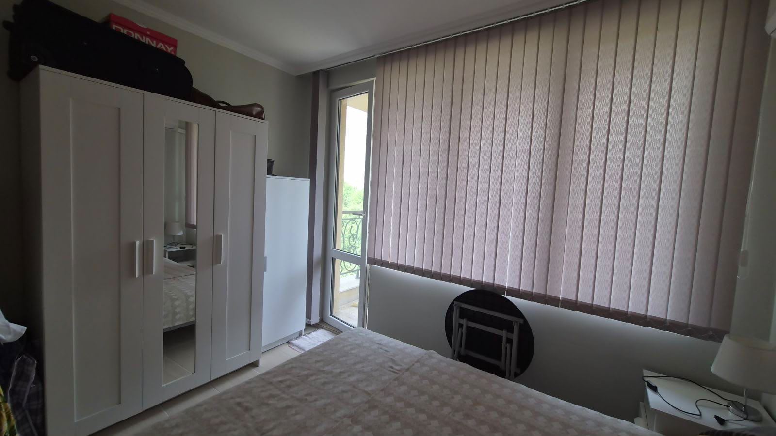 Furnished studio just steps from the South Beach in Pomorie – low maintenance fee, ready to move into