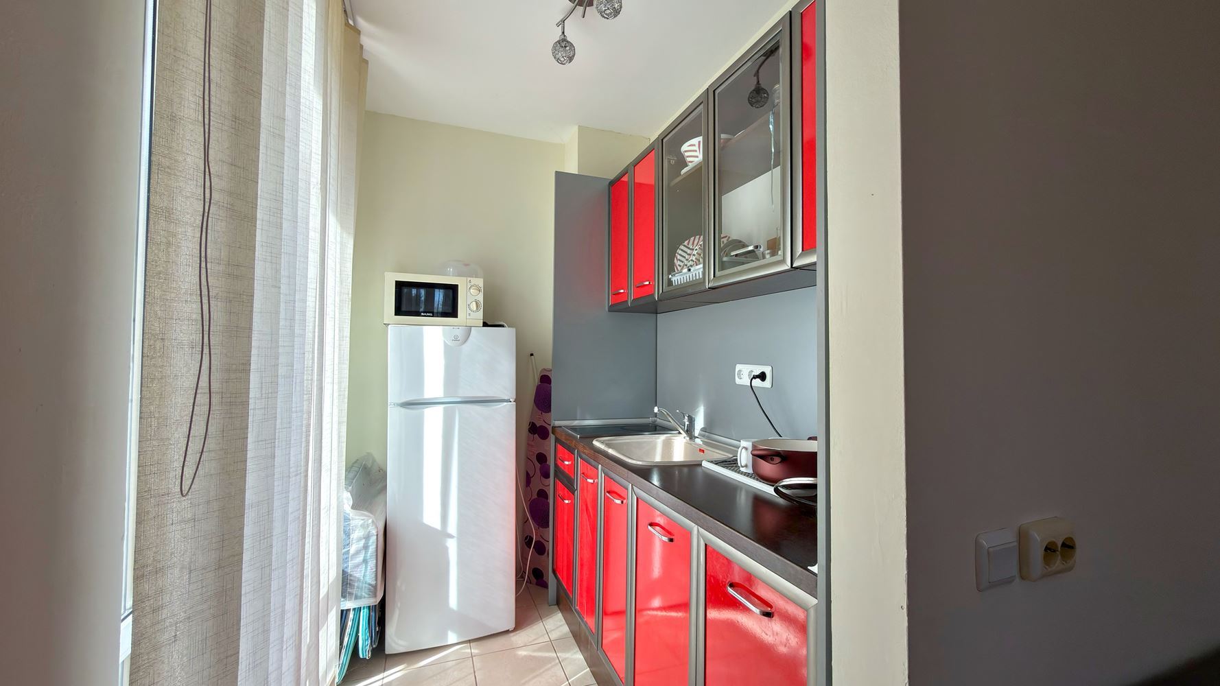 Spacious studio with a terrace in a modern complex in Sunny Beach – comfort and entertainment within walking distance of the sea