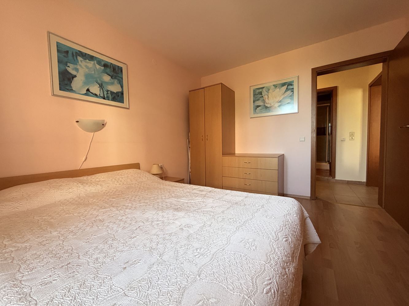 Absolute First Line in Sveti Vlas! Spacious One-Bedroom Apartment with Beautiful Sea View