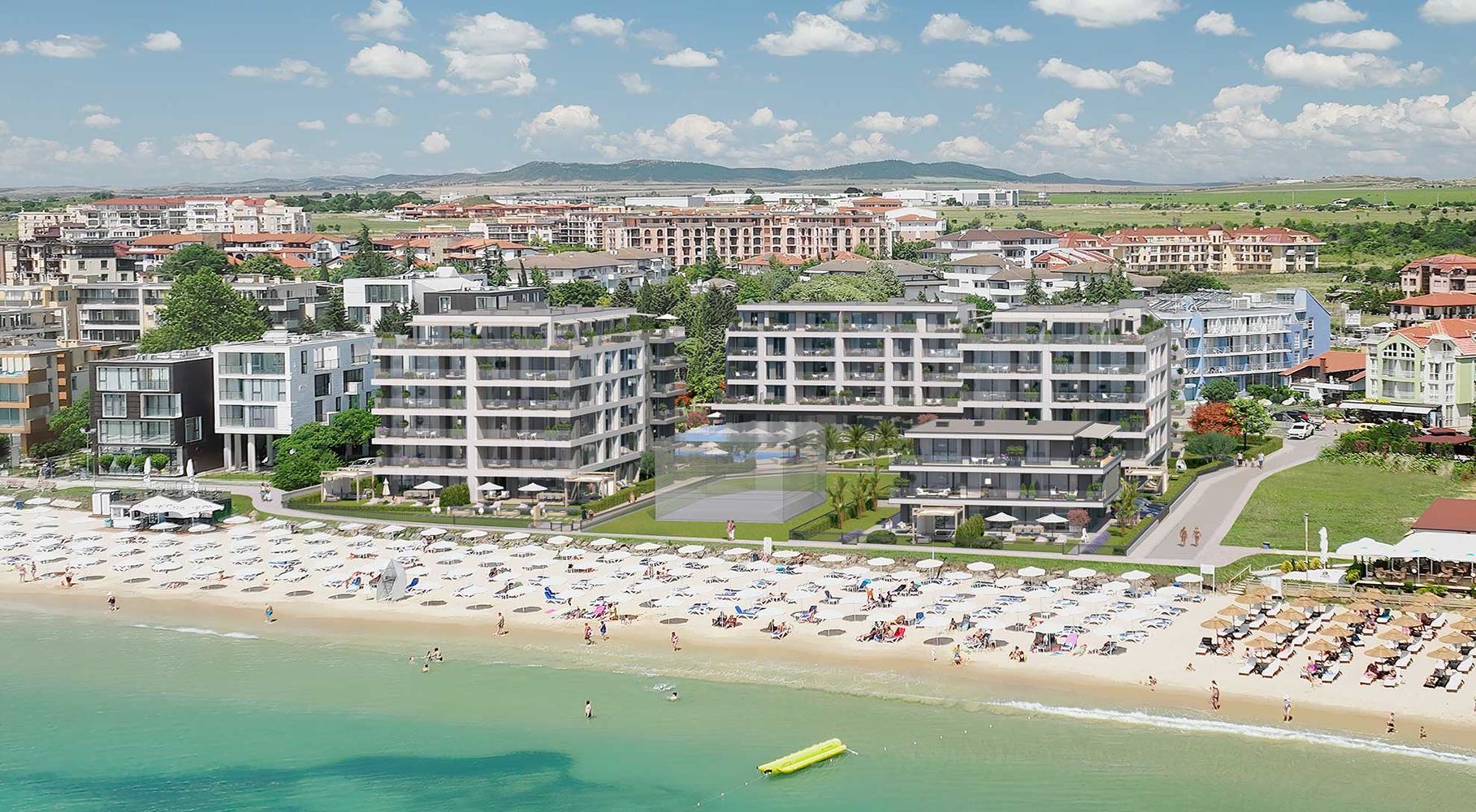 Spacious One-Bedroom Apartment with Direct Panoramic Sea View in Ravda – Premium Comfort and Breathtaking Views from Every Room