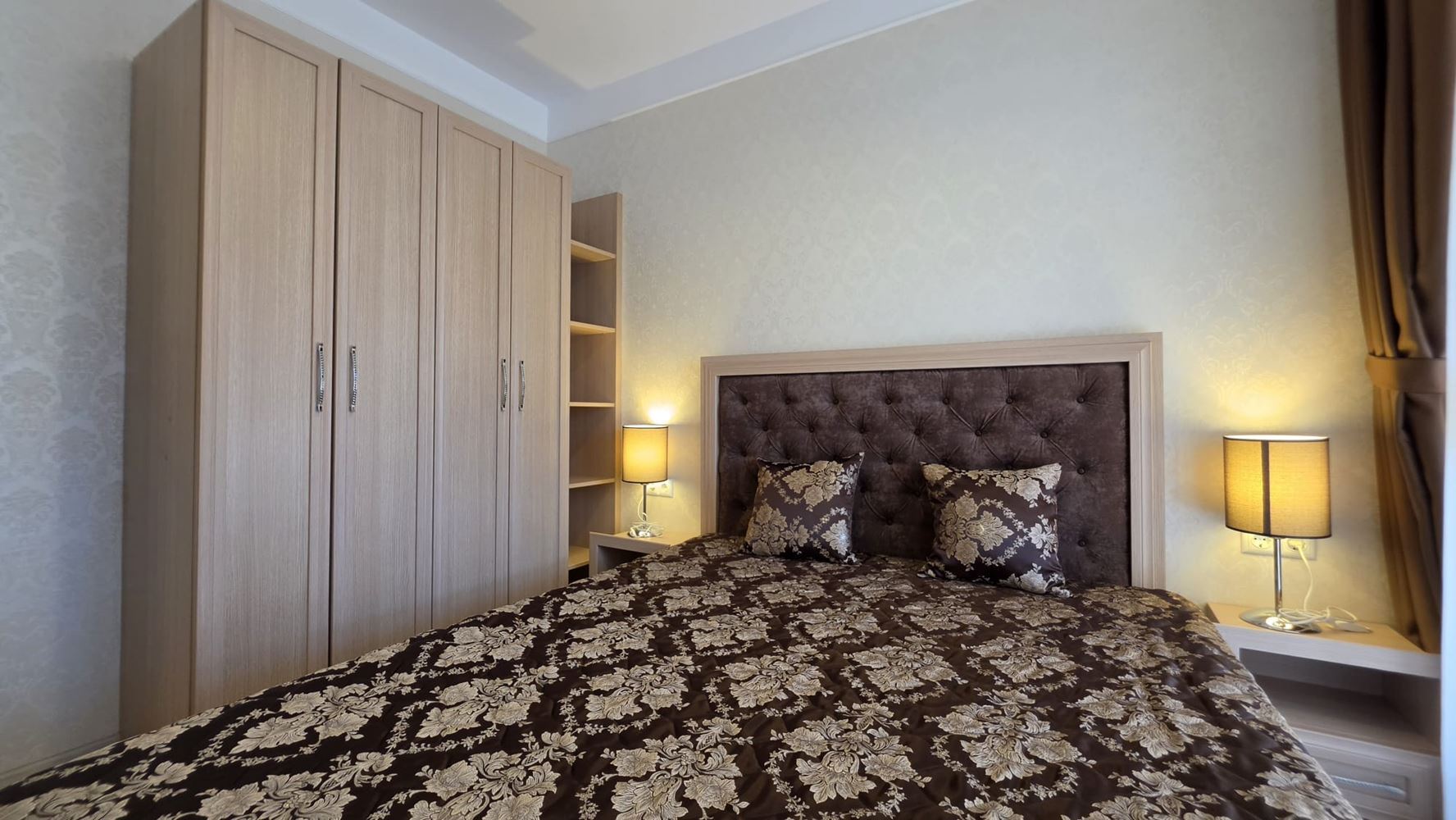 Two-room apartment in Sunny Beach in an impressive complex with a peaceful resort atmosphere