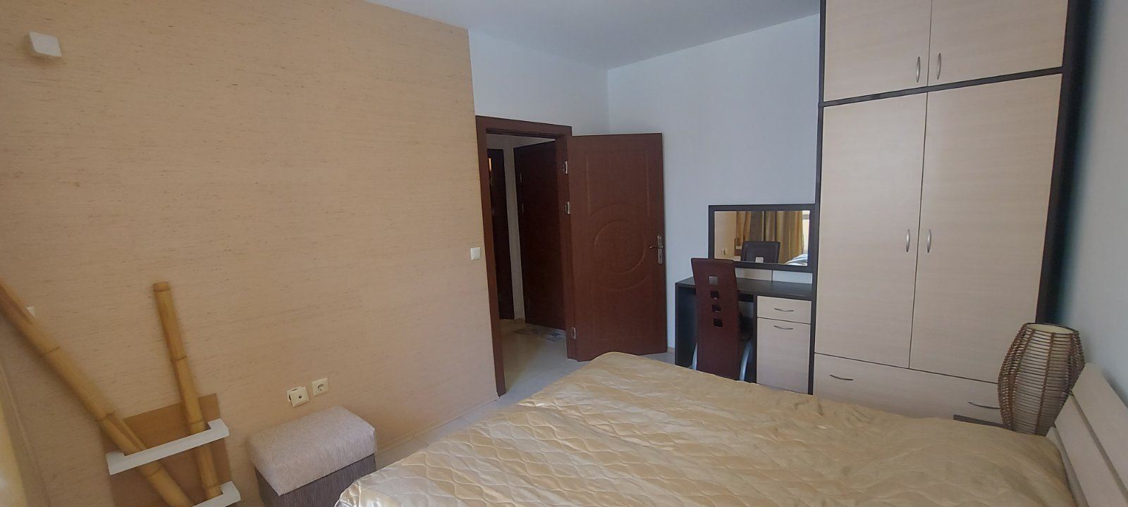 Spacious two-bedroom apartment in a modern complex in the center of Sunny Beach
