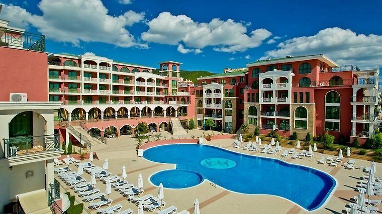 One-bedroom apartment with sea view and Old Nessebar view in Sveti Vlas