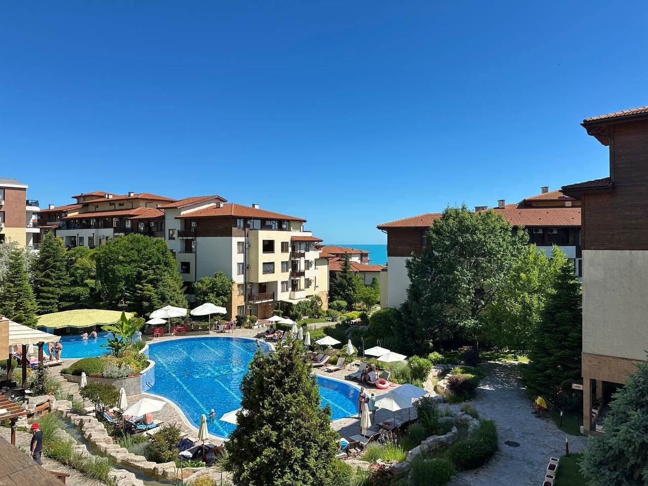 Sveti Vlas – Fully Furnished Apartment on the First Line with Private Beach and Sea Atmosphere