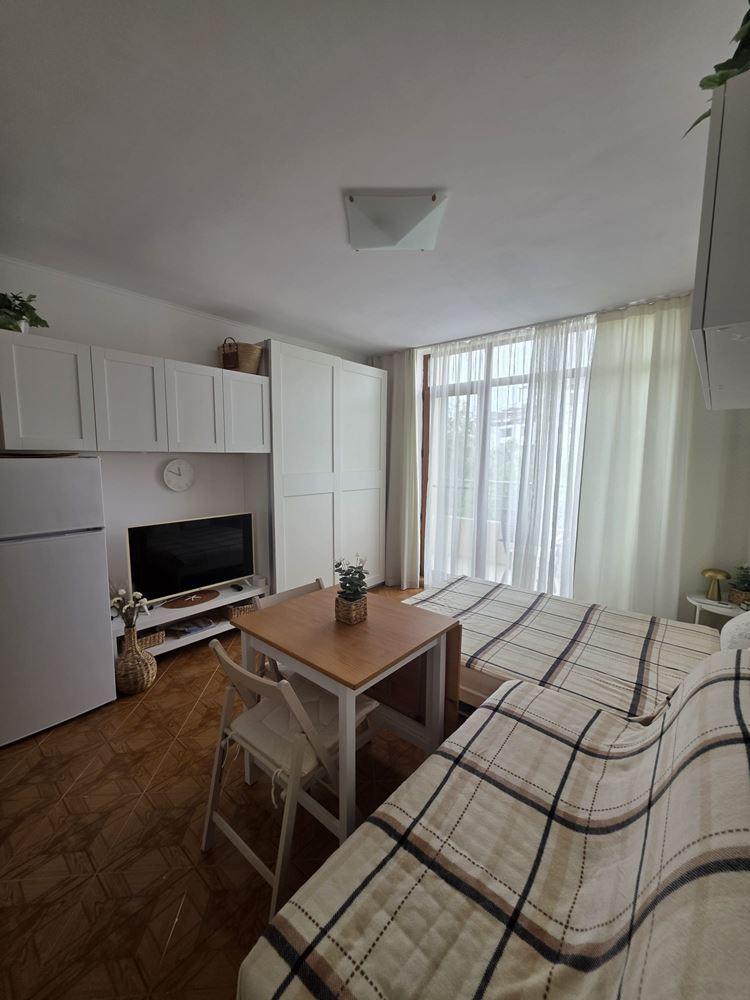 Furnished Studio Apartment in Sunny Beach with Swimming Pool, Parking and Year-Round Security