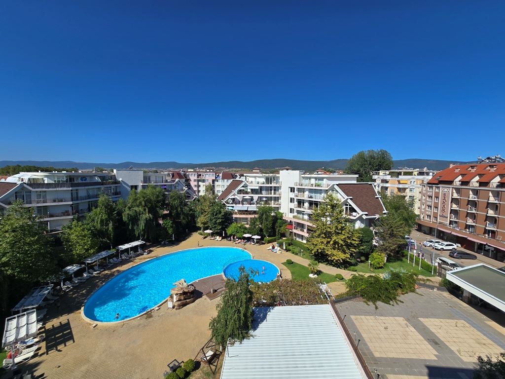 Sunny Beach - Fully Furnished Apartment with Two Balconies and Impressive SPA Infrastructure