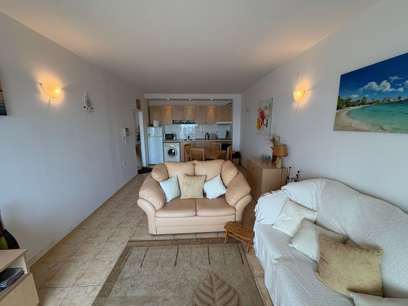 One-Bedroom Apartment with Direct Sea View in Sveti Vlas – Comfort, Tranquility and Resort Lifestyle