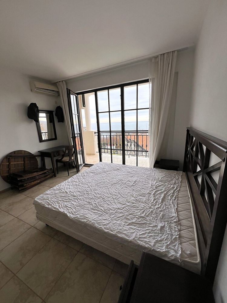 Two-Bedroom Apartment with Panoramic Sea and Pool Views – First Line by the Sea in Obzor!