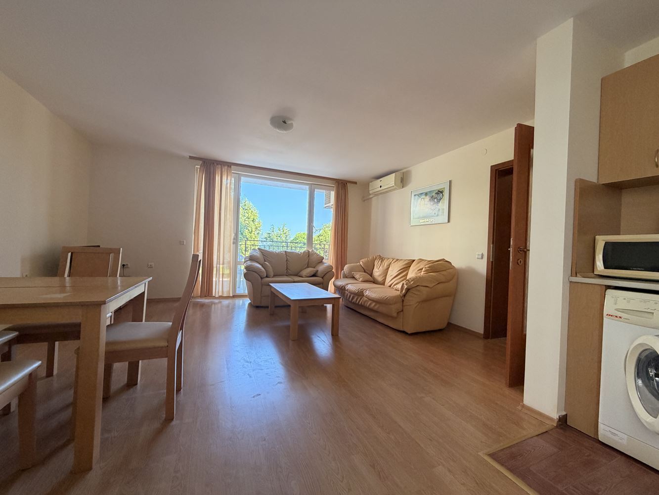 Absolute First Line in Sveti Vlas! Spacious One-Bedroom Apartment with Beautiful Sea View