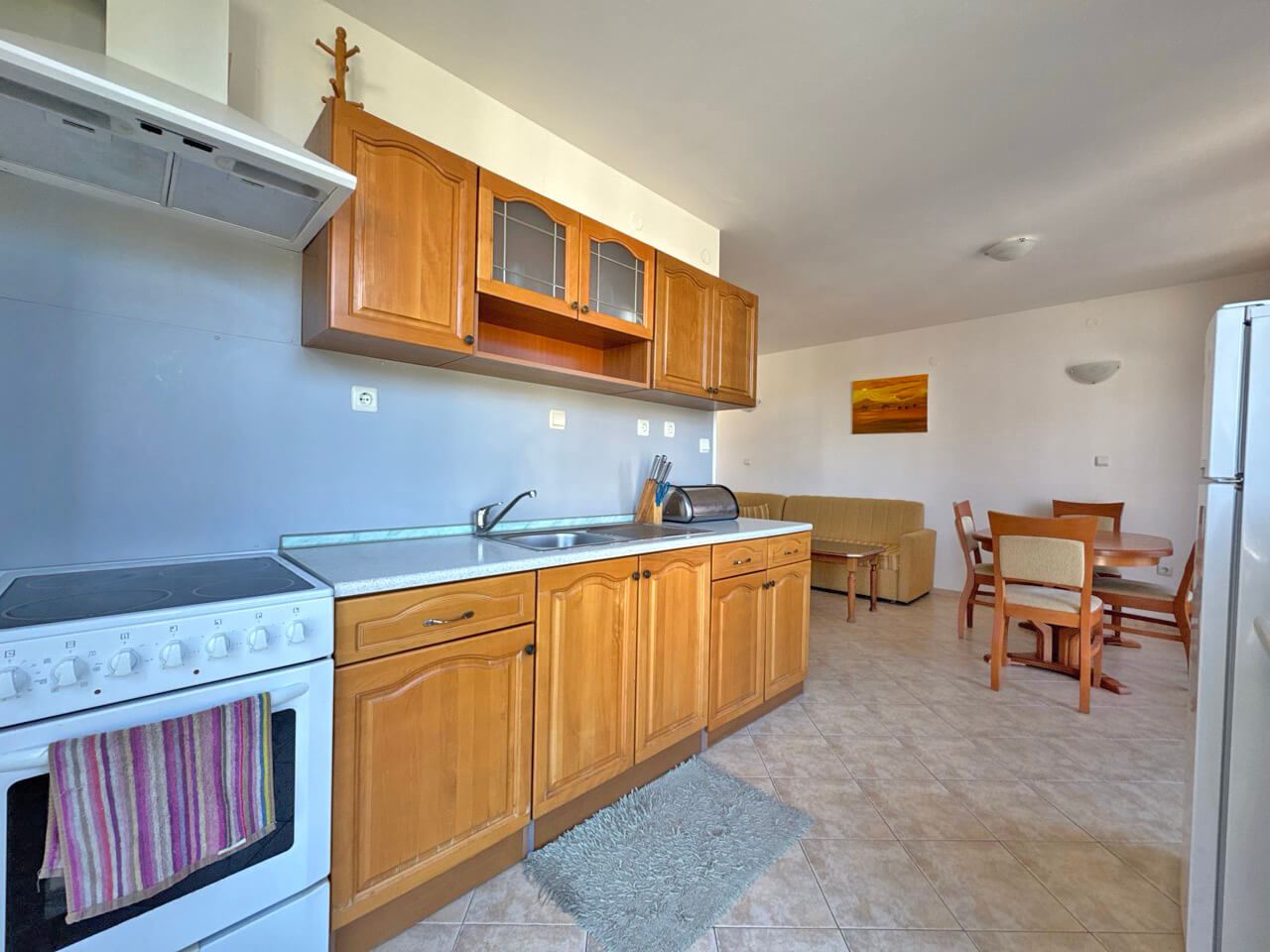 Furnished Apartment with Pool View in a Peaceful Green Area in Sunny Beach